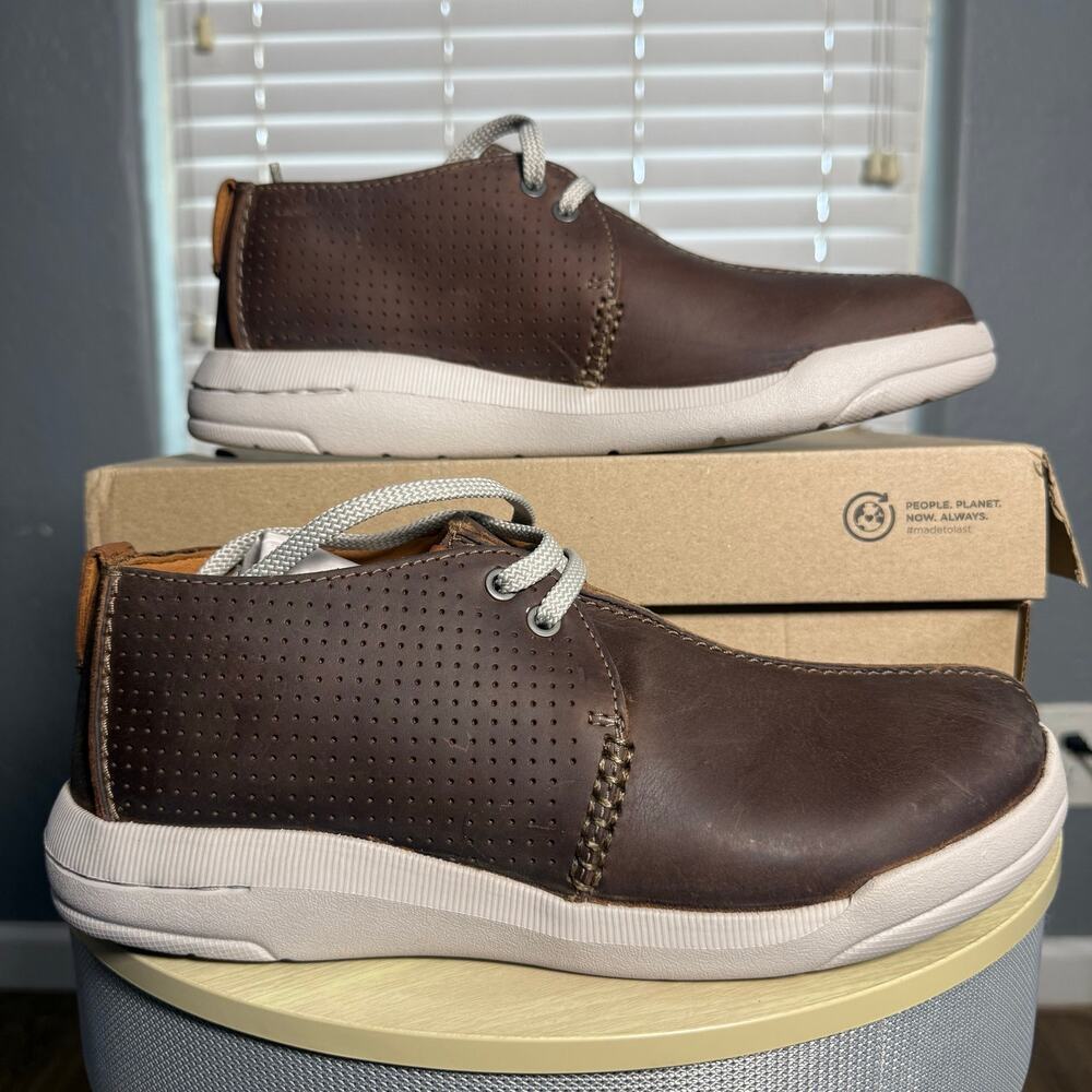 Clarks Mens Driftway Seam Casual, Beeswax, US 9